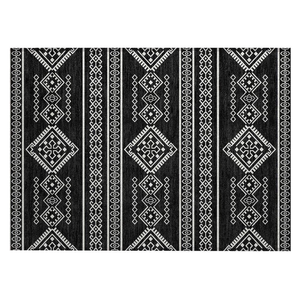 Chantille ACN901 Black 1'8" x 2'6" Rug. Picture 1