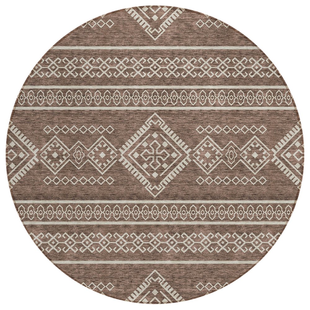 Chantille ACN901 Brown 8' x 8' Rug. Picture 1
