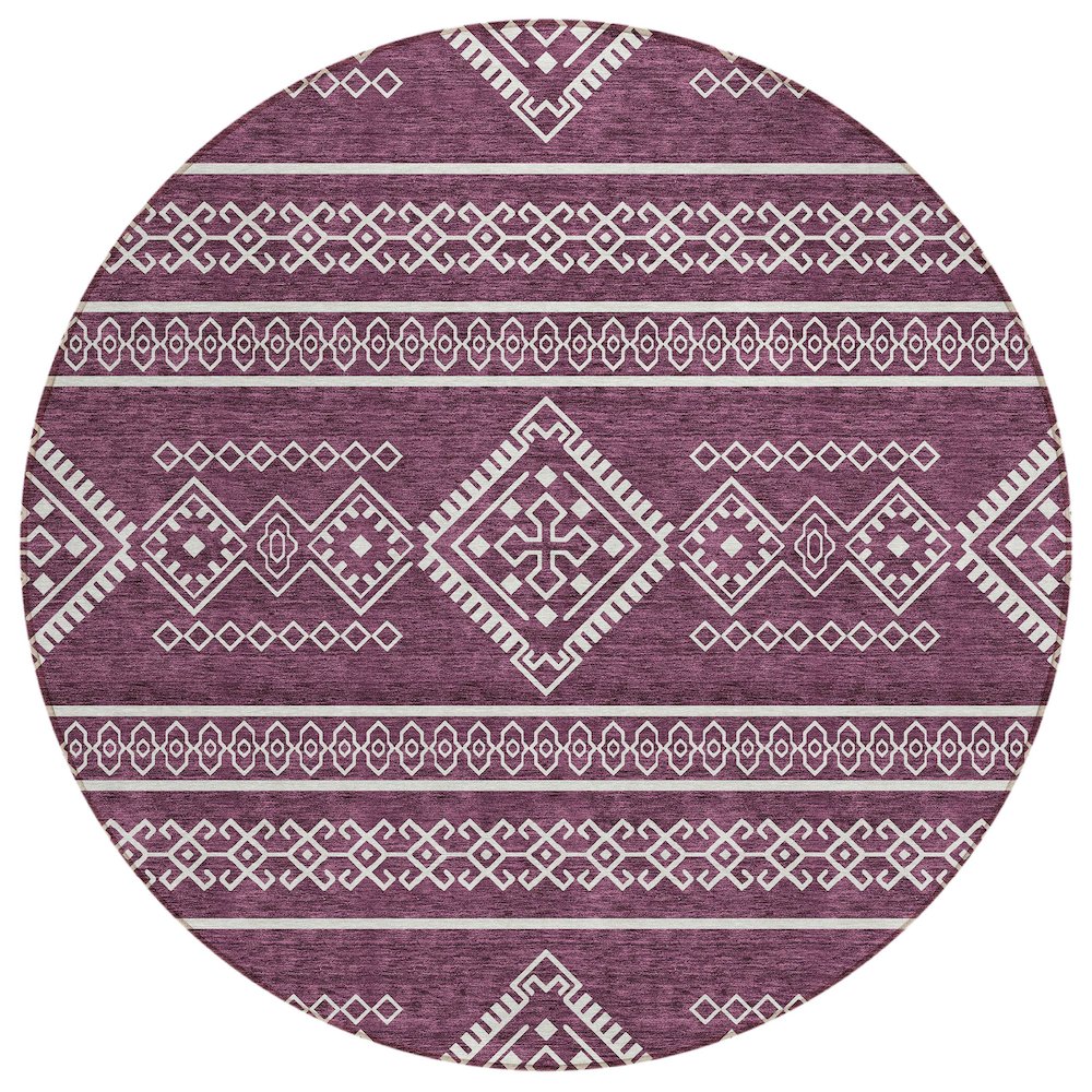 Chantille ACN901 Purple 8' x 8' Rug. Picture 1