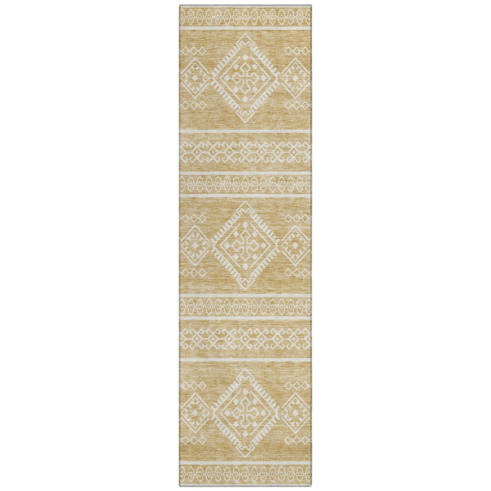 Chantille ACN901 Gold 2'3" x 7'6" Rug. Picture 1