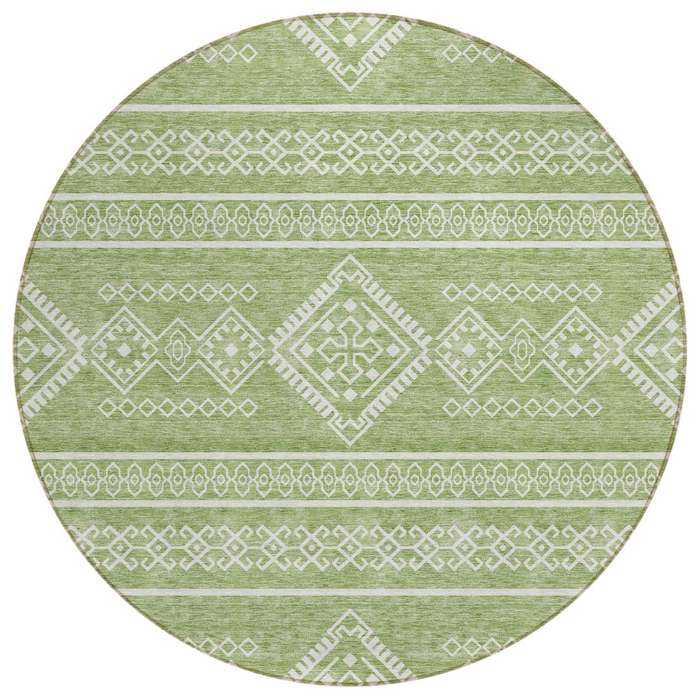 Chantille ACN901 Green 8' x 8' Rug. Picture 1