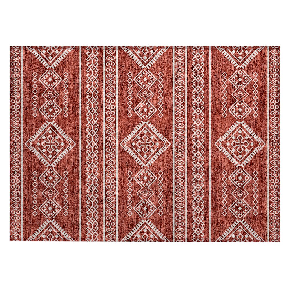 Chantille ACN901 Red 1'8" x 2'6" Rug. Picture 1
