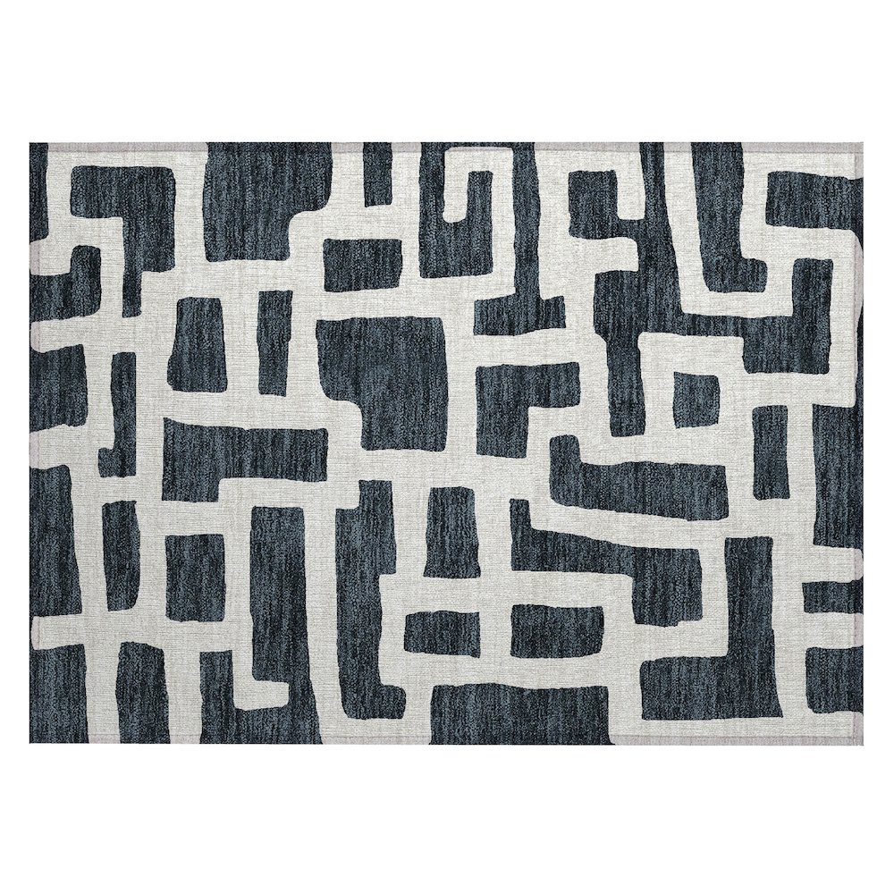 Chantille ACN903 Black 1'8" x 2'6" Rug. Picture 1