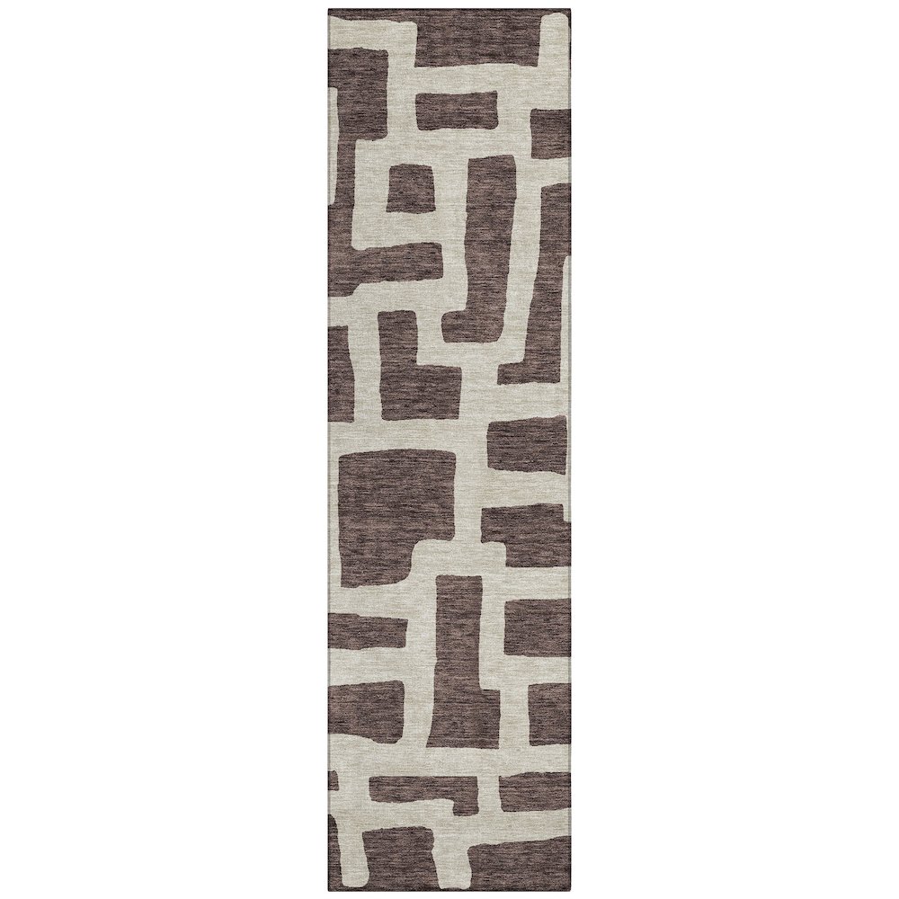 Chantille ACN903 Brown 2'3" x 7'6" Rug. Picture 1