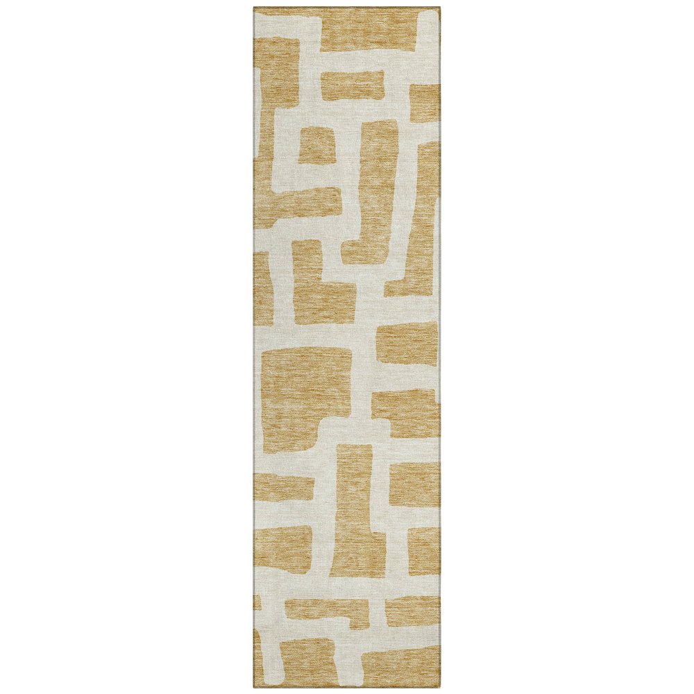 Chantille ACN903 Gold 2'3" x 7'6" Rug. Picture 1