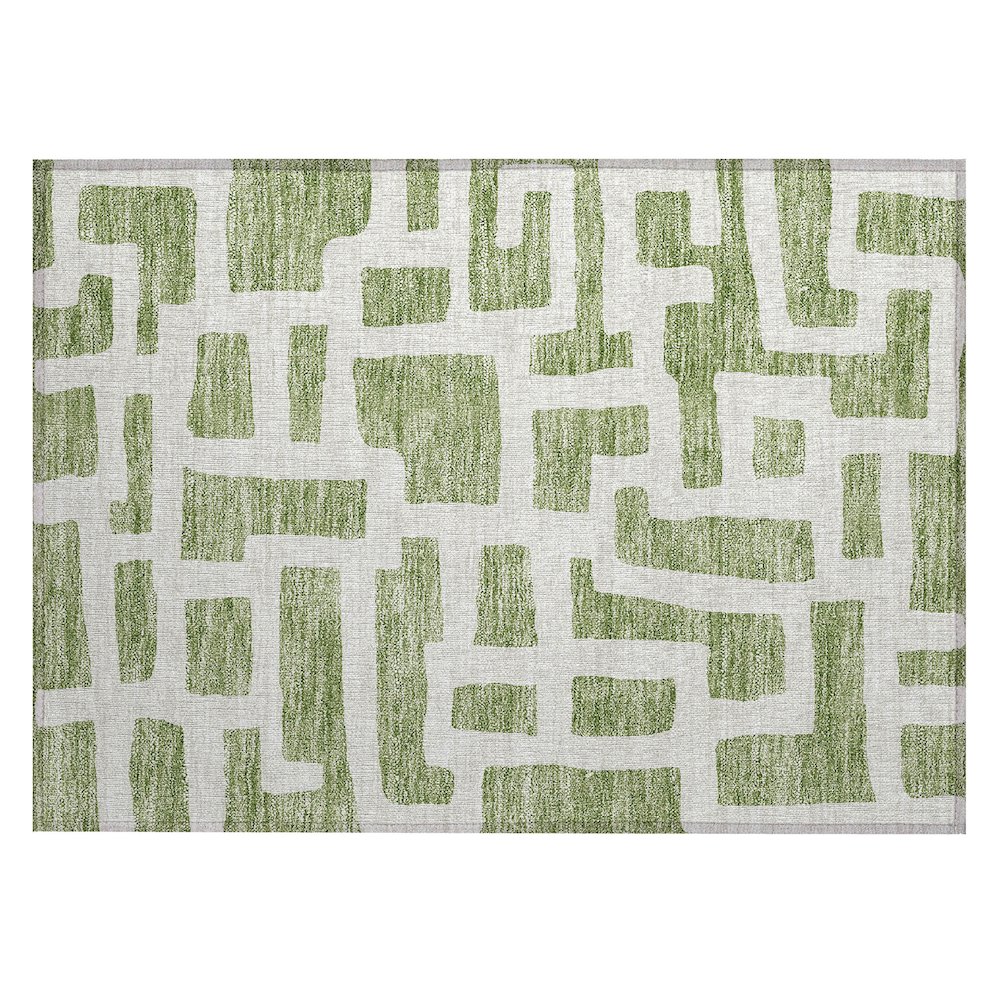 Chantille ACN903 Green 1'8" x 2'6" Rug. Picture 1
