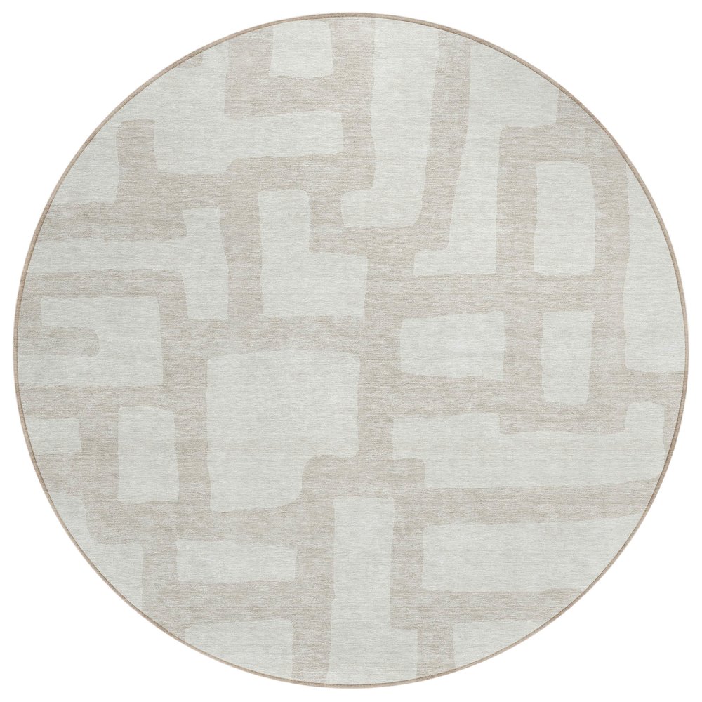 Chantille ACN903 Ivory 8' x 8' Rug. Picture 1