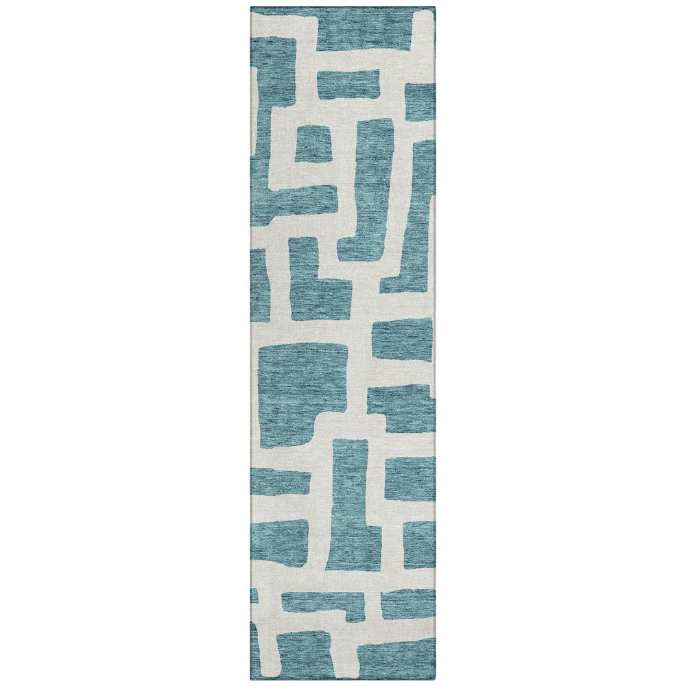 Chantille ACN903 Teal 2'3" x 7'6" Rug. Picture 1