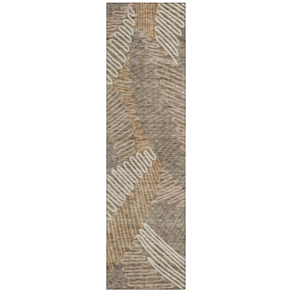 Chantille ACN904 Brown 2'3" x 7'6" Rug. Picture 1
