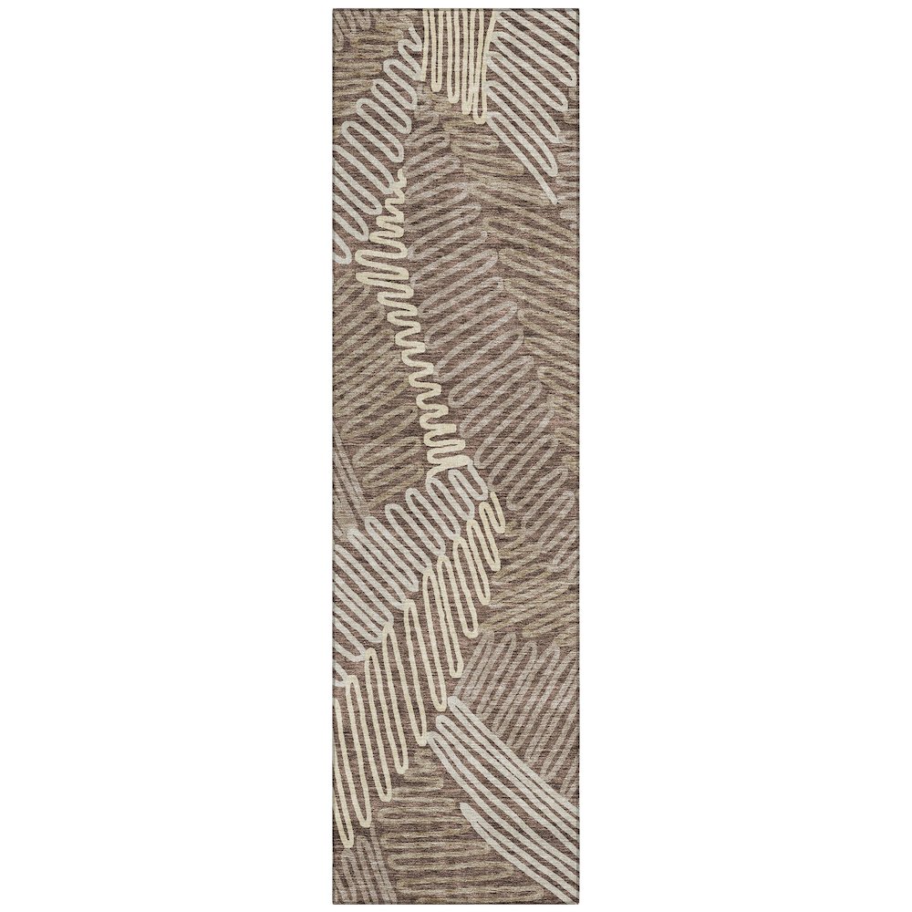 Chantille ACN904 Brown 2'3" x 7'6" Rug. Picture 1