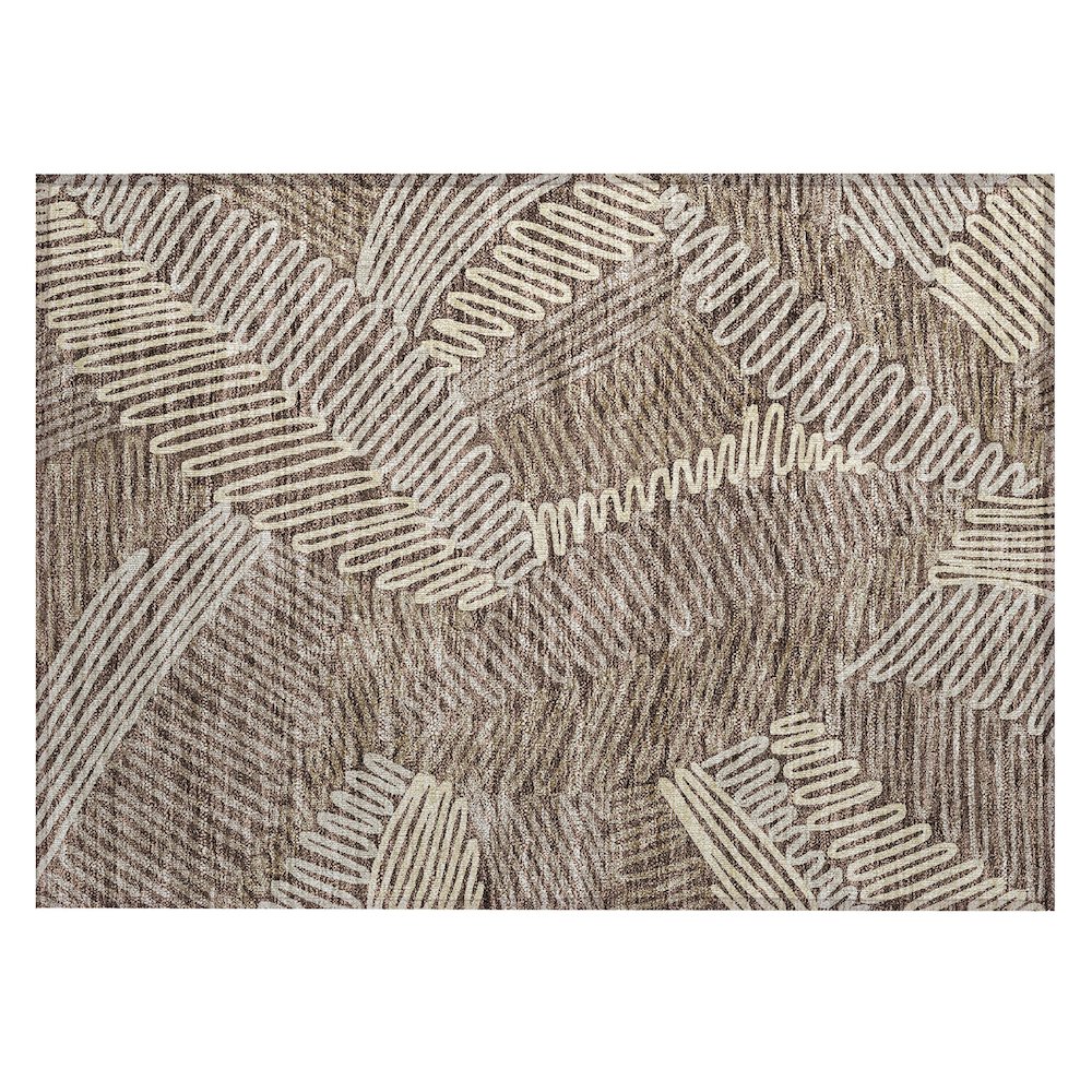 Chantille ACN904 Brown 1'8" x 2'6" Rug. Picture 1