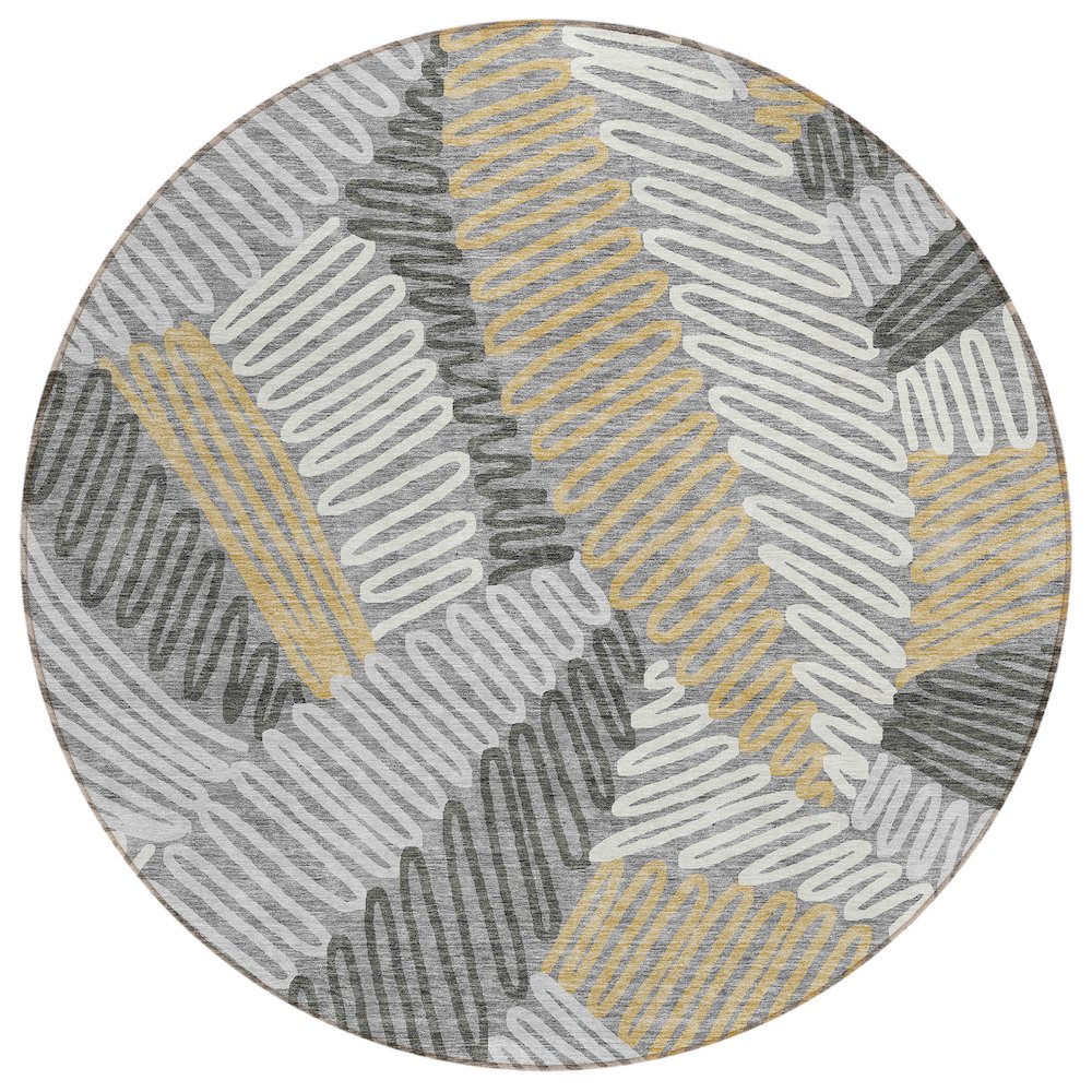 Chantille ACN904 Gray 8' x 8' Rug. Picture 1