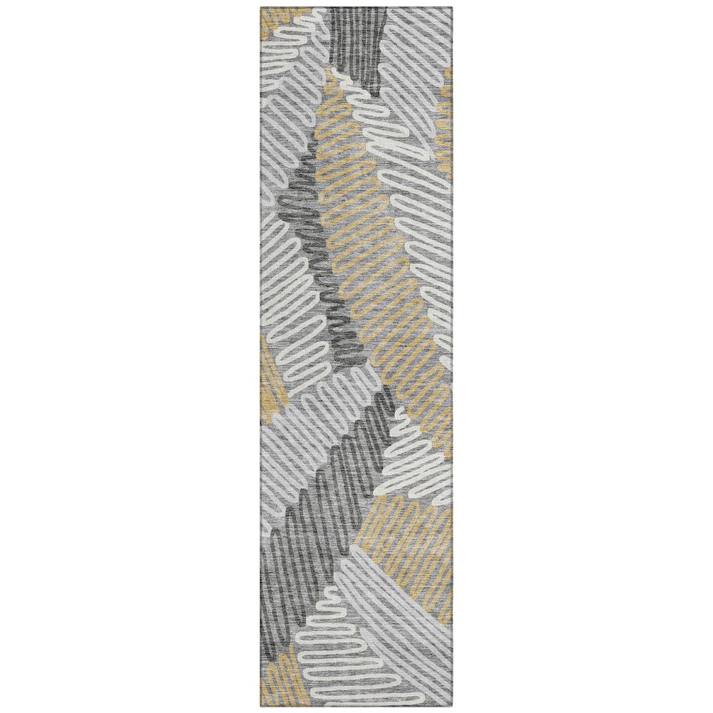 Chantille ACN904 Gray 2'3" x 7'6" Rug. Picture 1