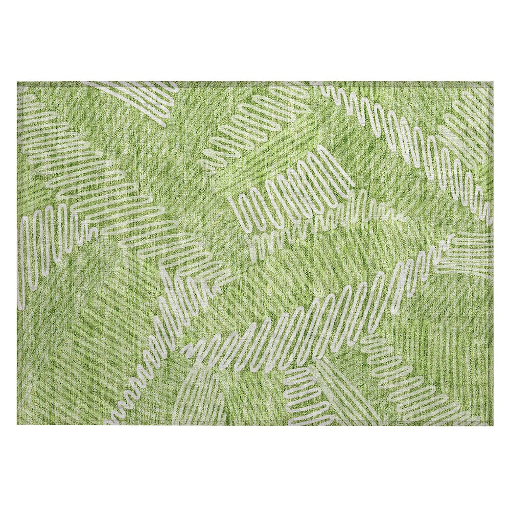 Chantille ACN904 Green 1'8" x 2'6" Rug. Picture 1