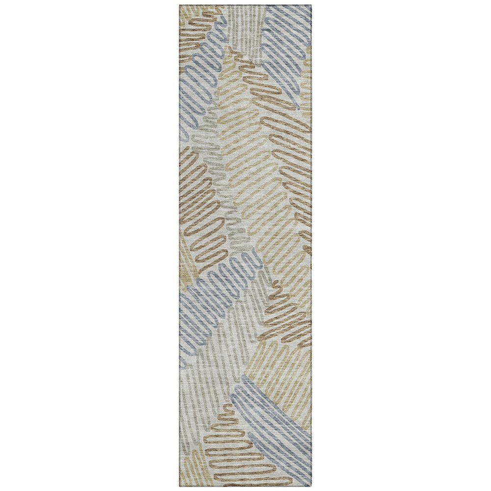 Chantille ACN904 Brown 2'3" x 7'6" Rug. Picture 1