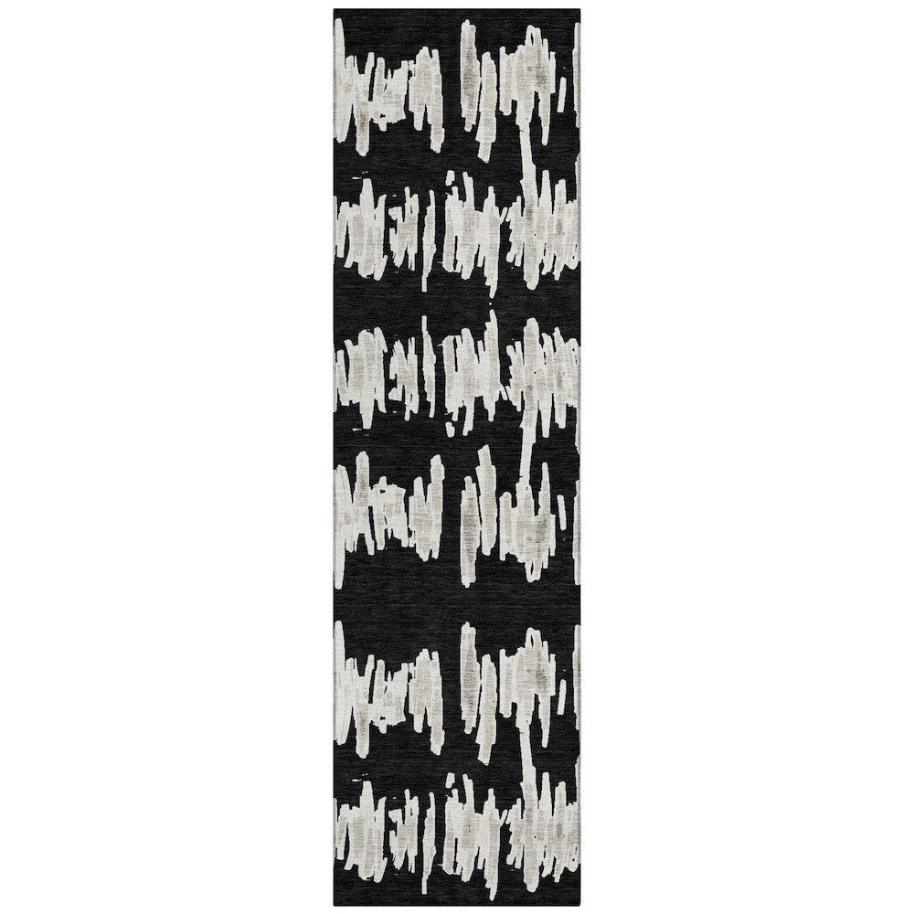 Chantille ACN905 Black 2'3" x 7'6" Rug. Picture 1