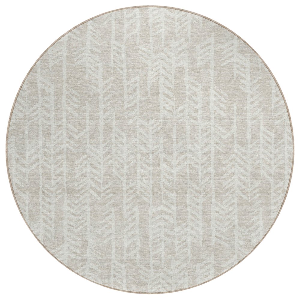 Chantille ACN906 Brown 8' x 8' Rug. Picture 1