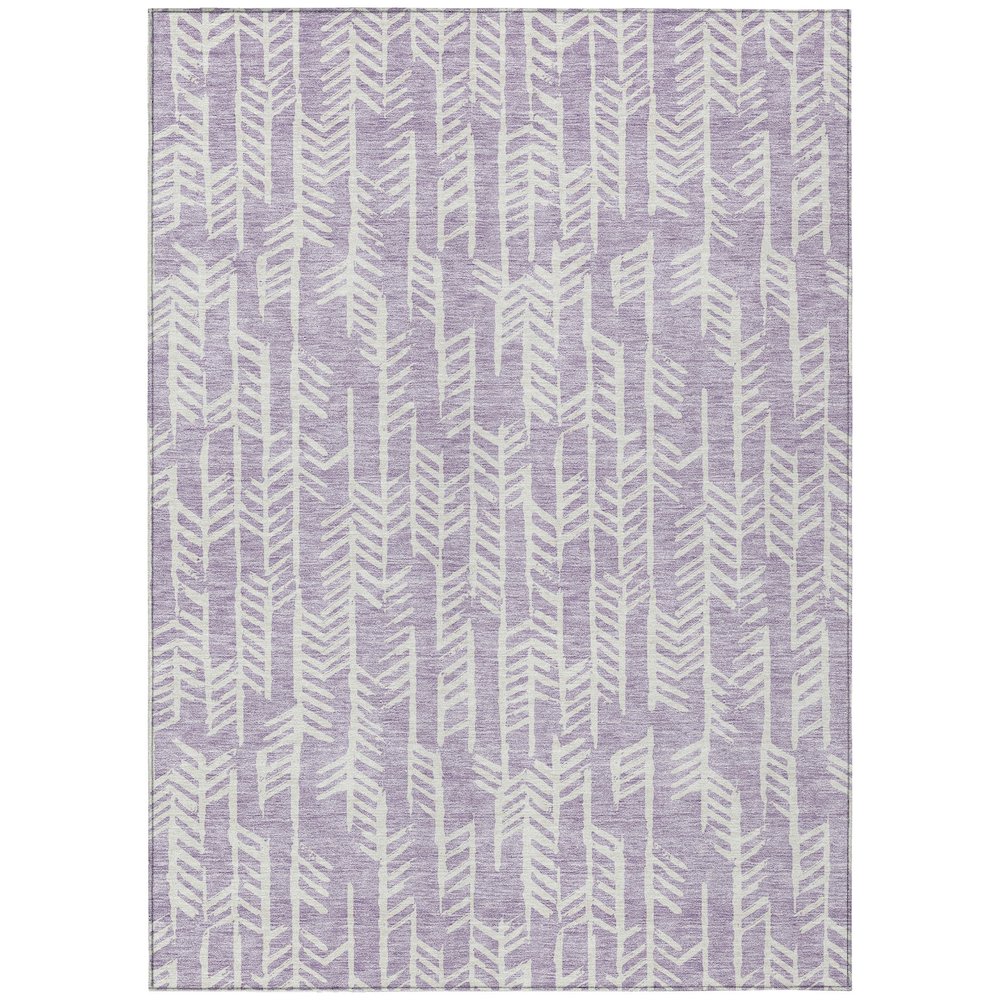 Chantille ACN906 Purple 2'6" x 3'10" Rug. Picture 1