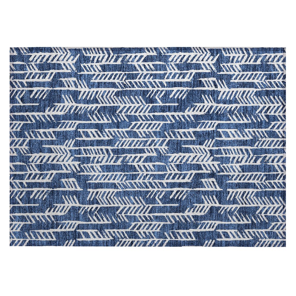 Chantille ACN906 Blue 1'8" x 2'6" Rug. Picture 1