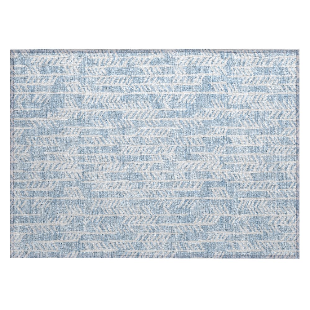 Chantille ACN906 Blue 1'8" x 2'6" Rug. Picture 1