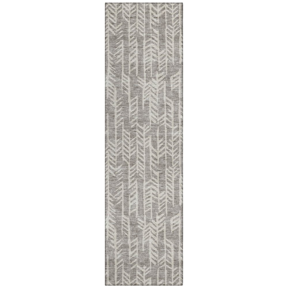 Chantille ACN906 Brown 2'3" x 7'6" Rug. Picture 1