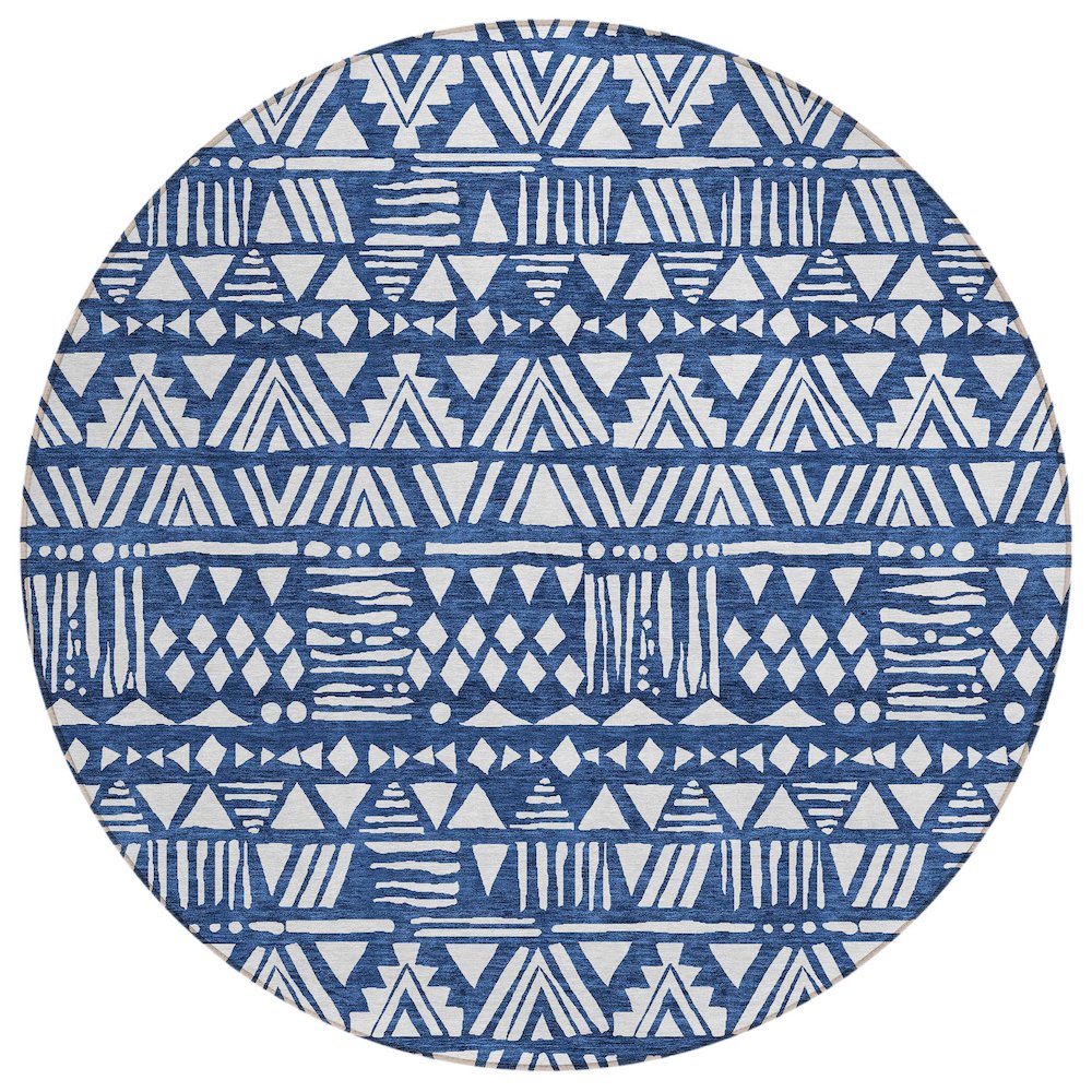 Chantille ACN907 Blue 8' x 8' Rug. Picture 1