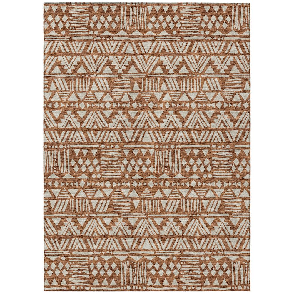 Chantille ACN907 Orange 2'6" x 3'10" Rug. Picture 1