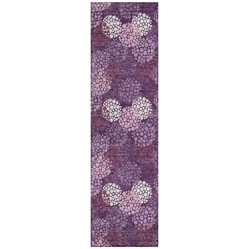 Chantille ACN908 Purple 2'3" x 7'6" Rug. Picture 1