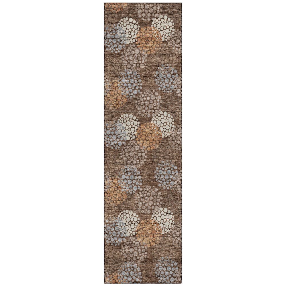 Chantille ACN908 Brown 2'3" x 7'6" Rug. Picture 1