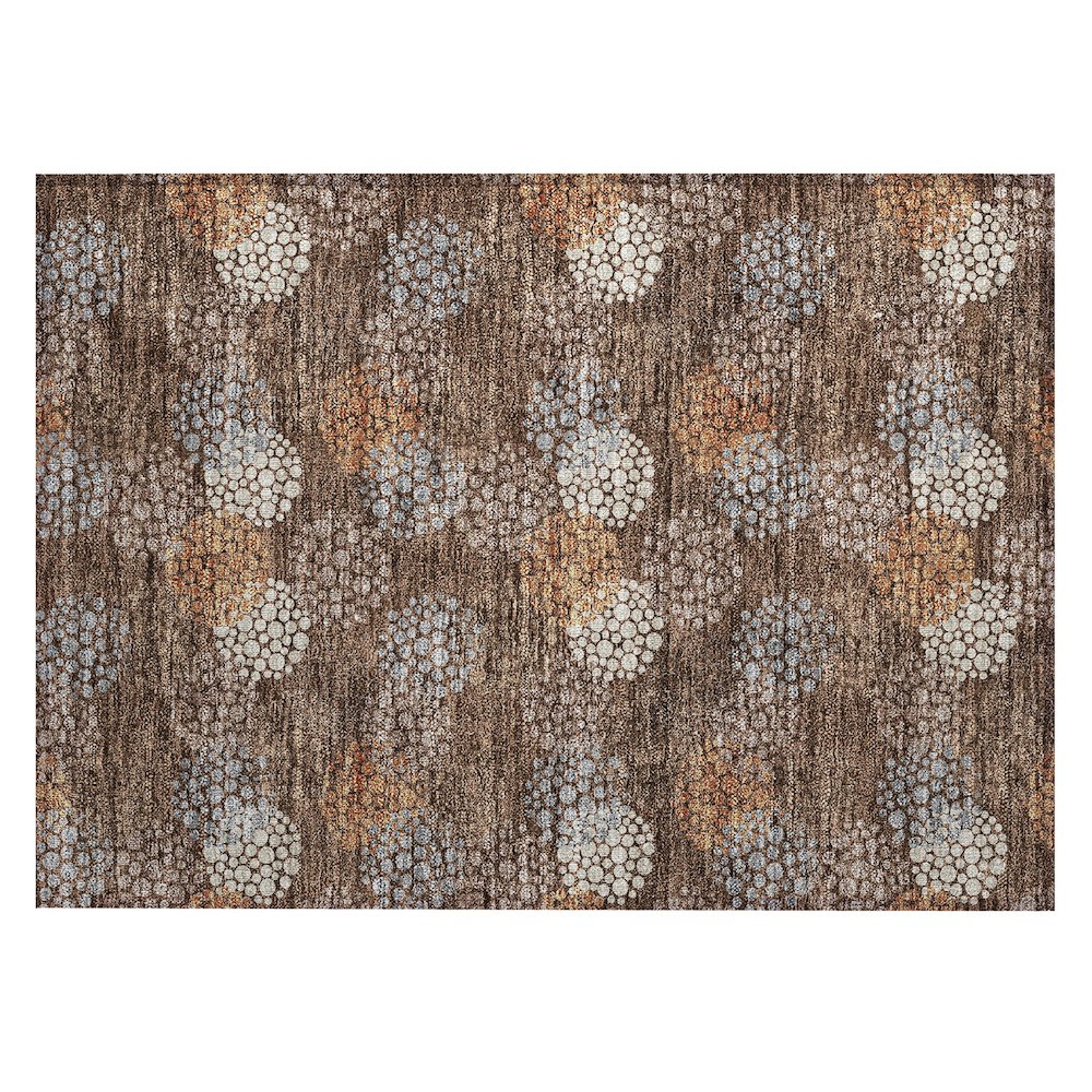 Chantille ACN908 Brown 1'8" x 2'6" Rug. Picture 1