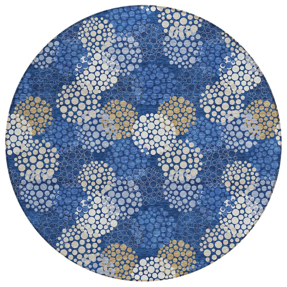 Chantille ACN908 Blue 8' x 8' Rug. Picture 1
