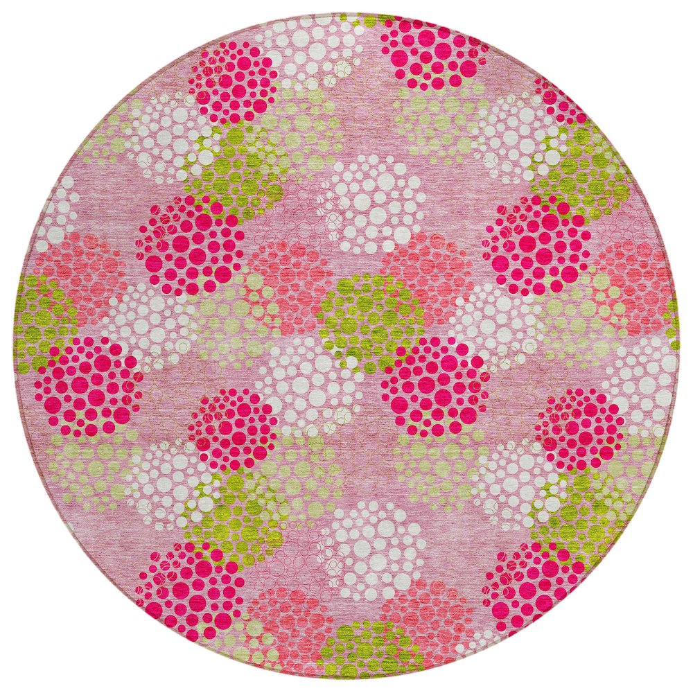 Chantille ACN908 Pink 8' x 8' Rug. Picture 1