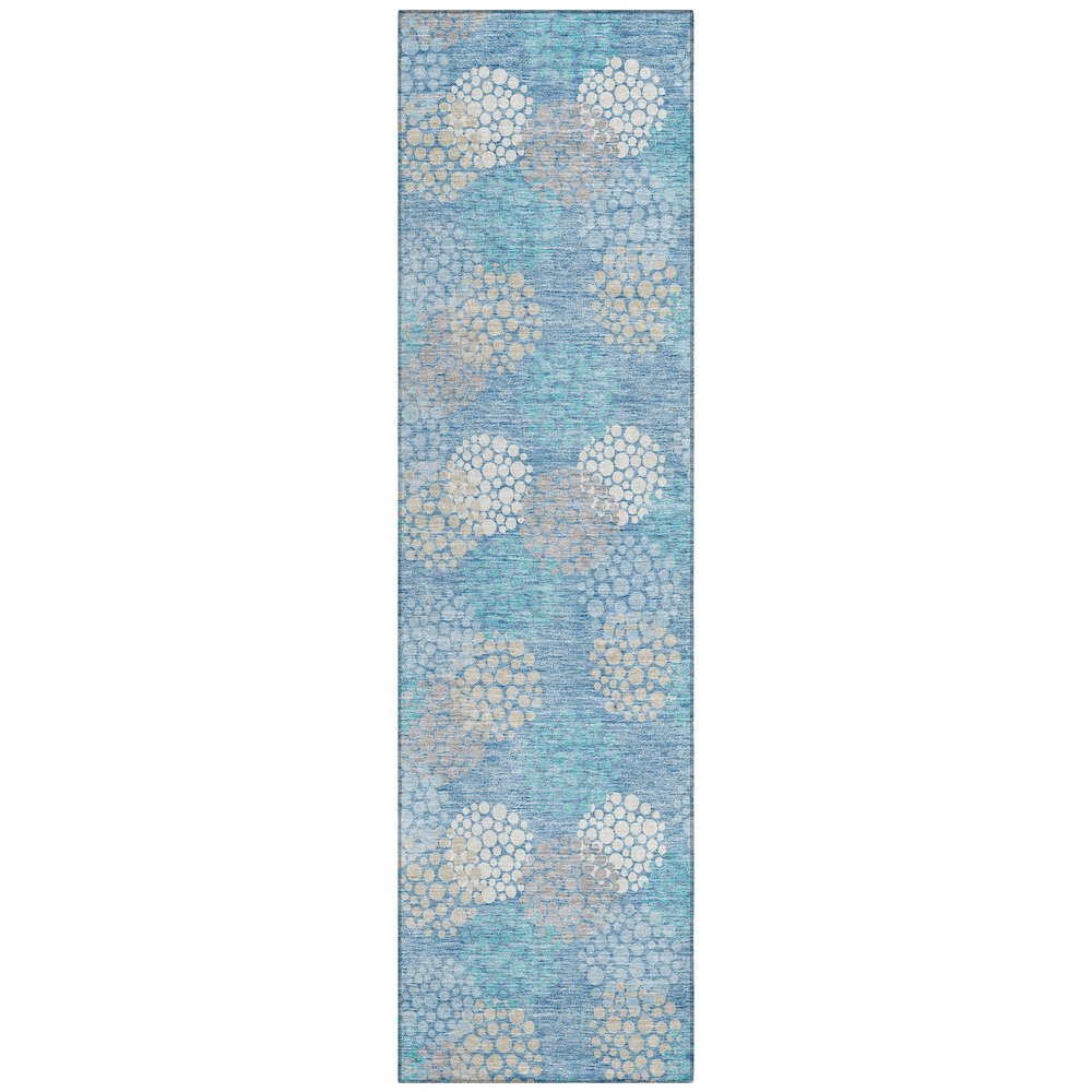 Chantille ACN908 Blue 2'3" x 7'6" Rug. Picture 1