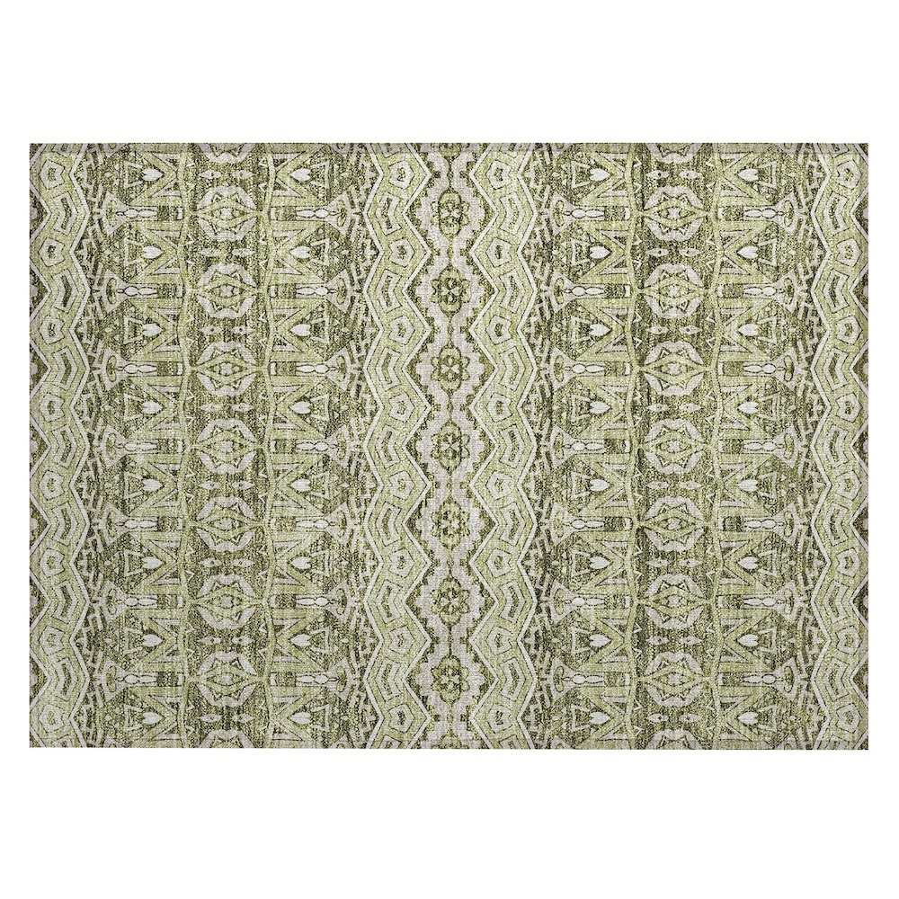 Chantille ACN909 Green 1'8" x 2'6" Rug. Picture 1