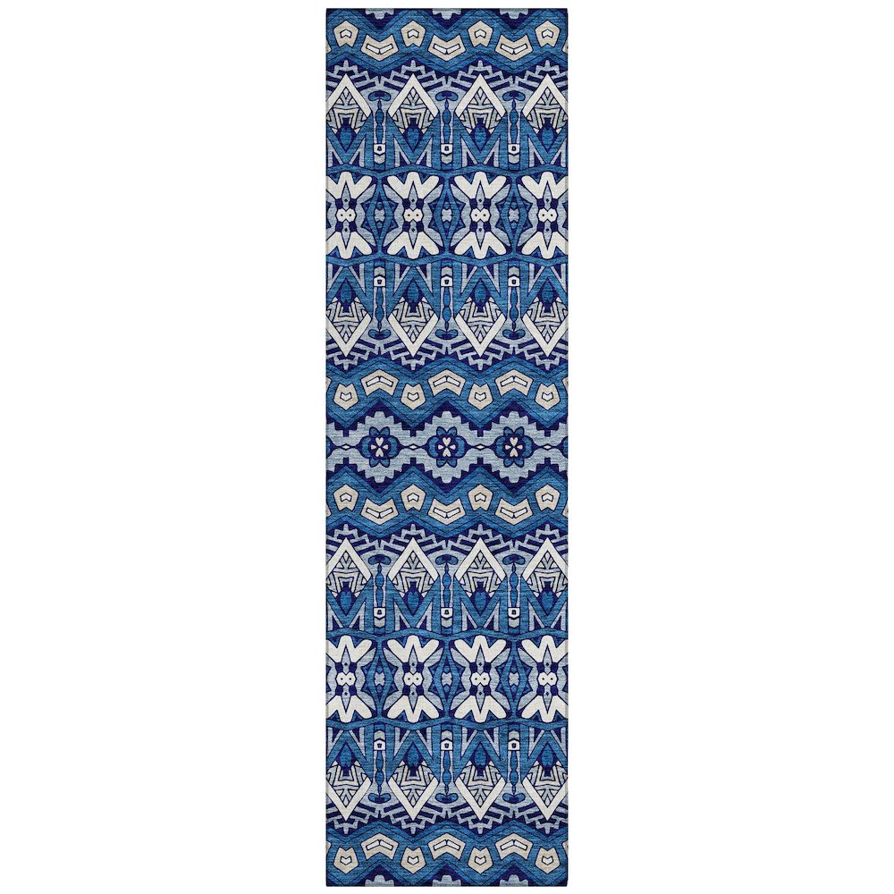 Chantille ACN909 Blue 2'3" x 7'6" Rug. Picture 1
