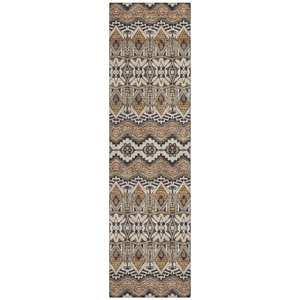 Chantille ACN909 Brown 2'3" x 7'6" Rug. Picture 1