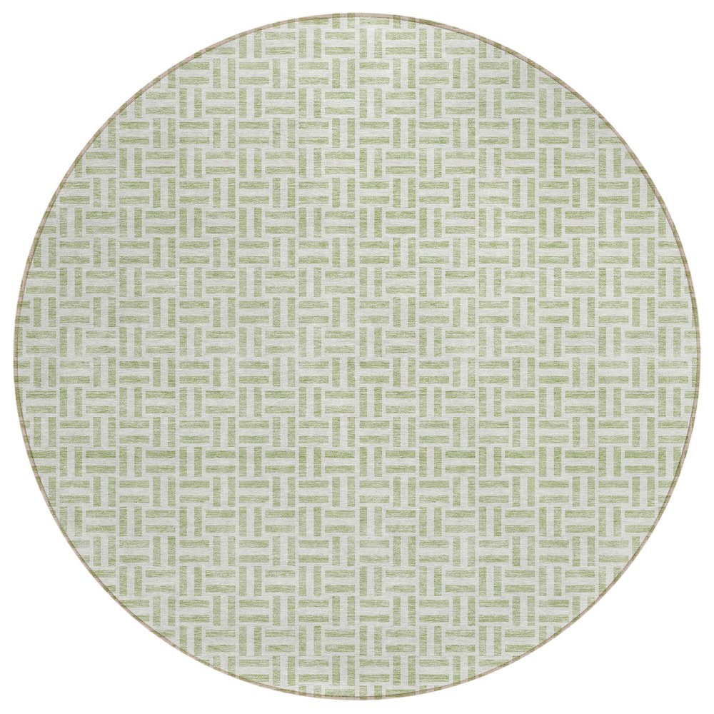Chantille ACN911 Green 8' x 8' Rug. Picture 1