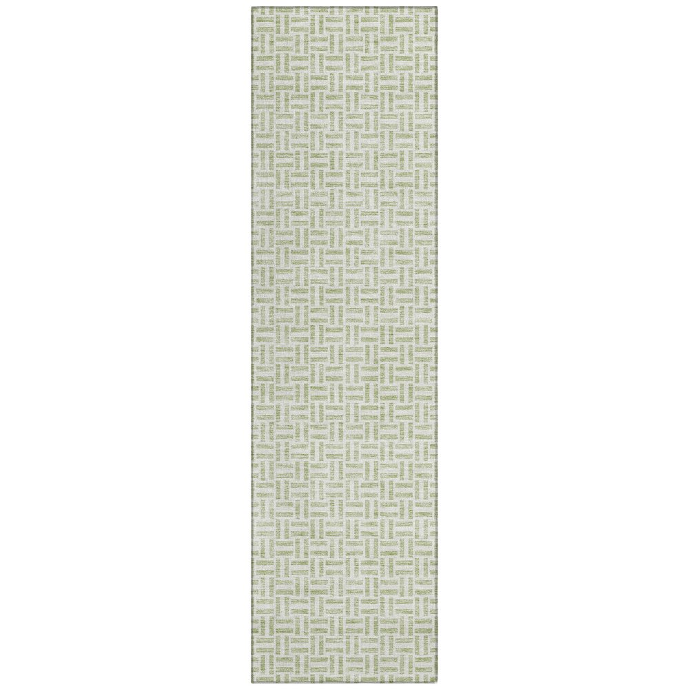 Chantille ACN911 Green 2'3" x 7'6" Rug. Picture 1