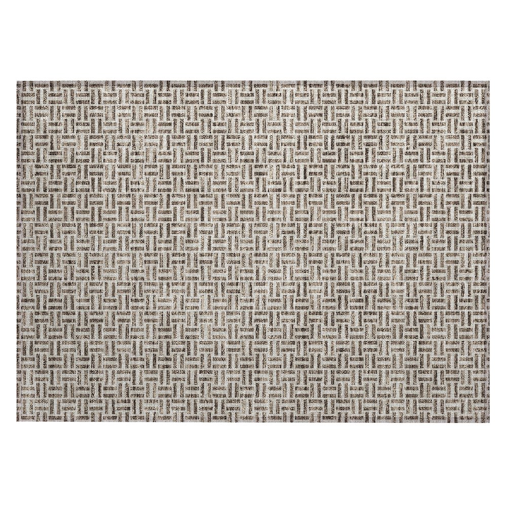 Chantille ACN911 Brown 1'8" x 2'6" Rug. Picture 1