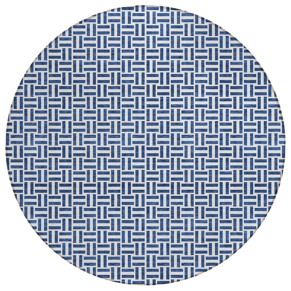 Chantille ACN911 Blue 8' x 8' Rug. Picture 1