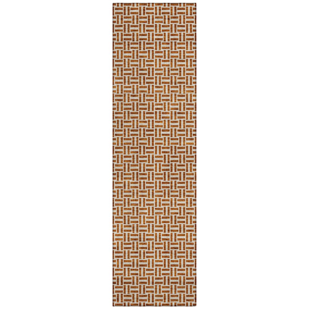 Chantille ACN911 Orange 2'3" x 7'6" Rug. Picture 1