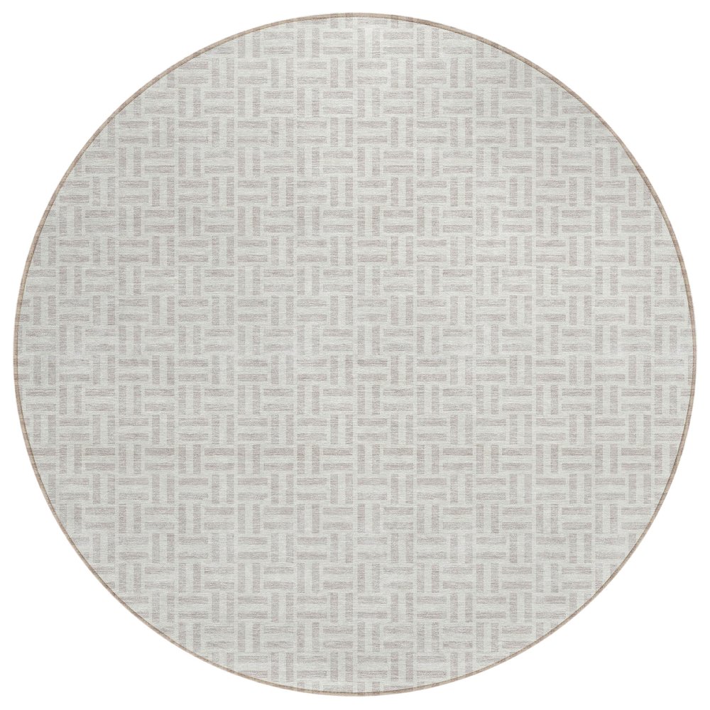 Chantille ACN911 Brown 8' x 8' Rug. Picture 1