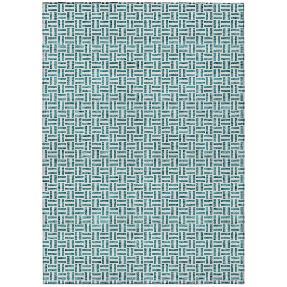 Chantille ACN911 Teal 2'6" x 3'10" Rug. Picture 1