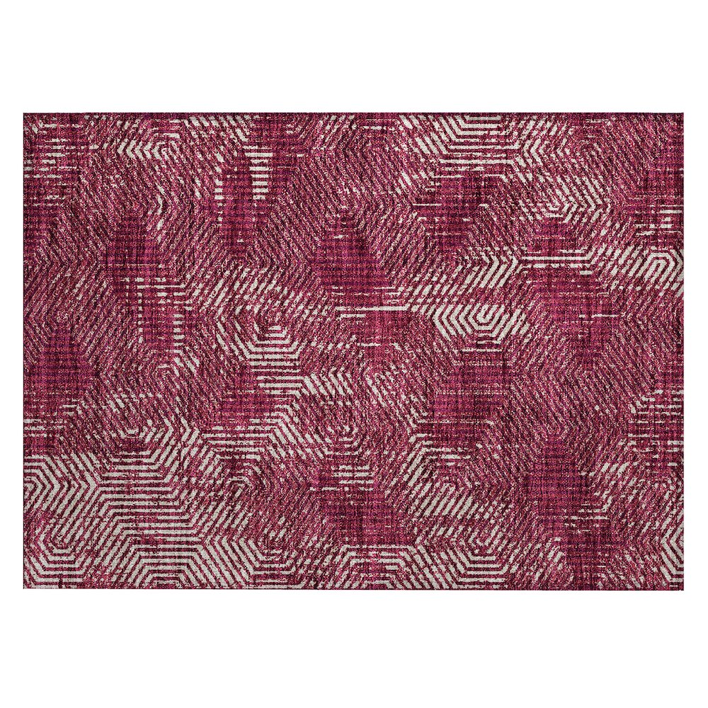 Chantille ACN912 Red 1'8" x 2'6" Rug. Picture 1