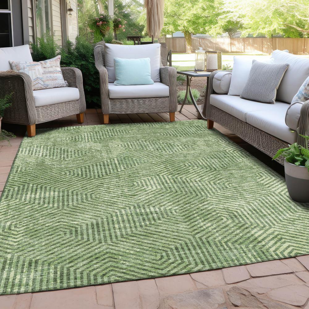 Chantille ACN912 Green 2'6" x 3'10" Rug. Picture 7