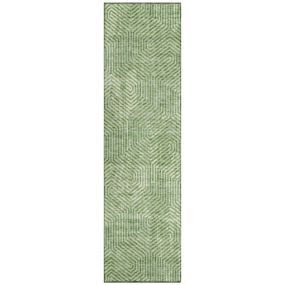 Chantille ACN912 Green 2'3" x 7'6" Rug. Picture 1