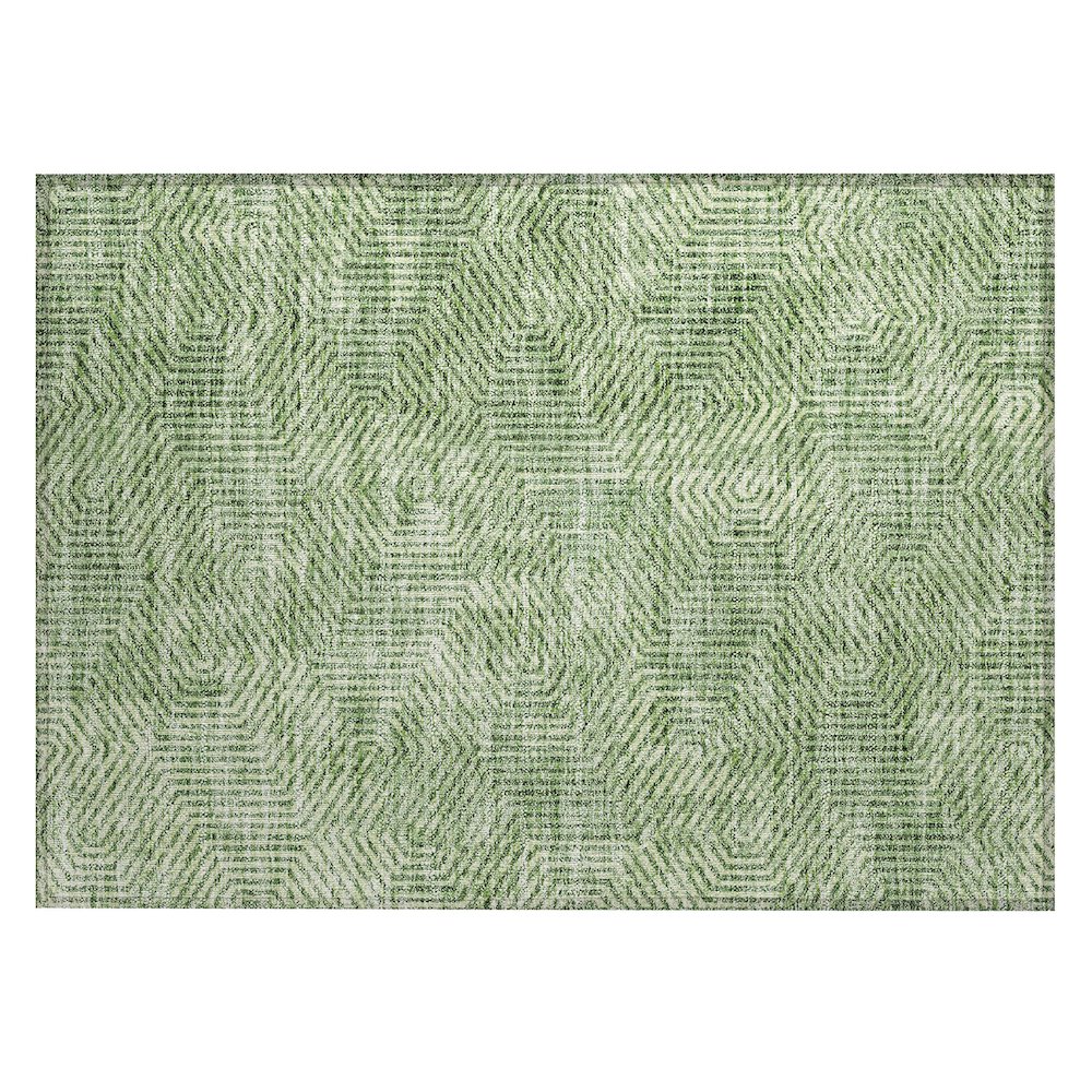 Chantille ACN912 Green 1'8" x 2'6" Rug. Picture 1