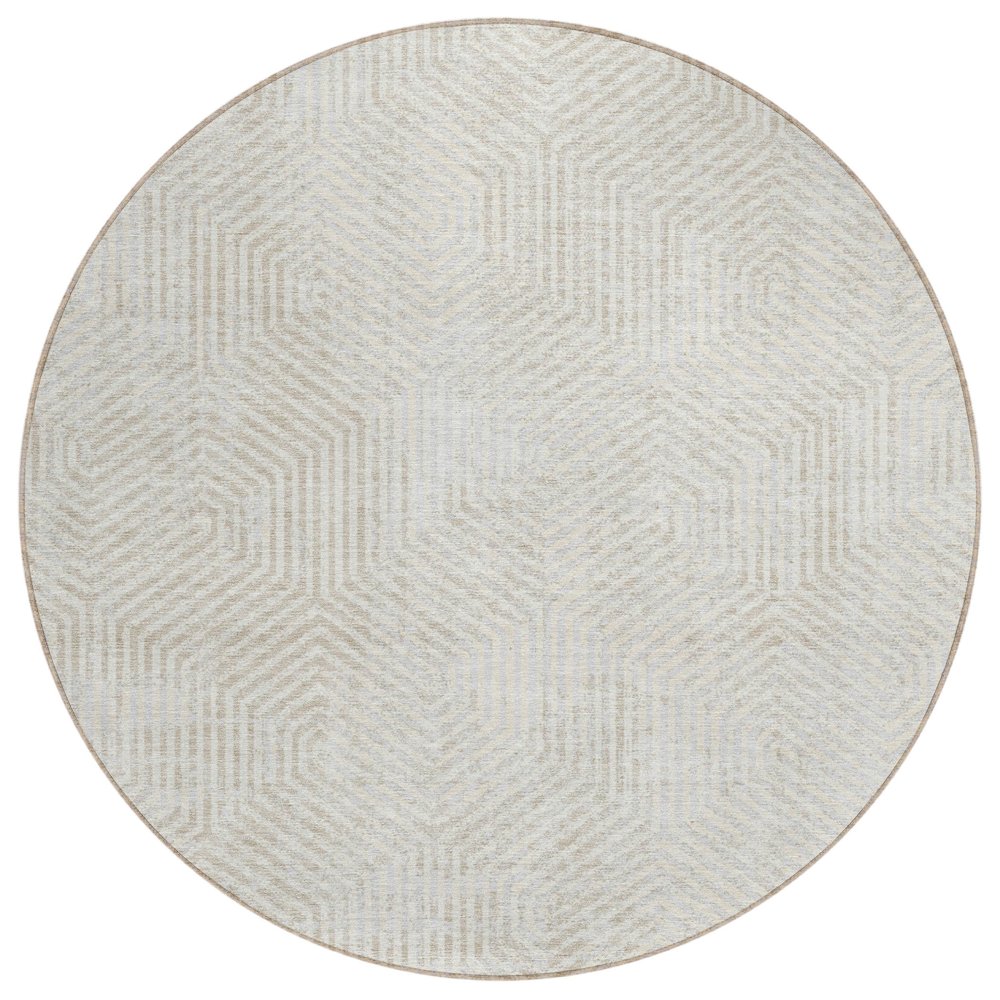 Chantille ACN912 Ivory 8' x 8' Rug. Picture 1