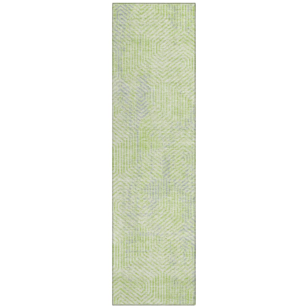Chantille ACN912 Green 2'3" x 7'6" Rug. Picture 1