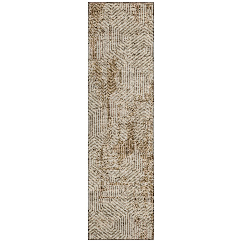 Chantille ACN912 Brown 2'3" x 7'6" Rug. Picture 1